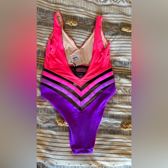 NWT Agent Provocateur Zenaya Swimsuit Size 5 AP - size  10 US - Picture 2 of 7